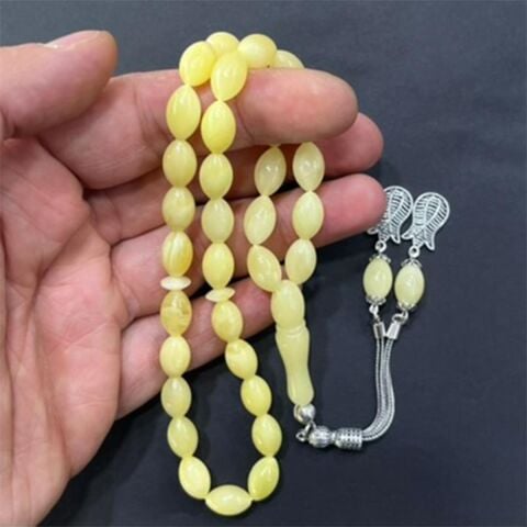 Kaliningrad Damla Kehribar Tespih Beyzi Model 7*11,5 (mm)