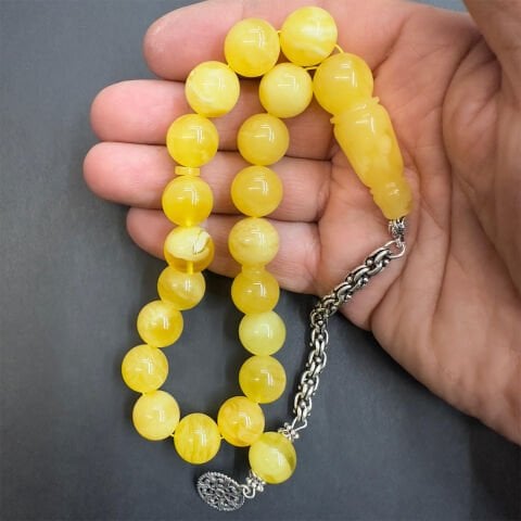 Kaliningrad Maskot Damla Kehribar Tespih 13 (mm)