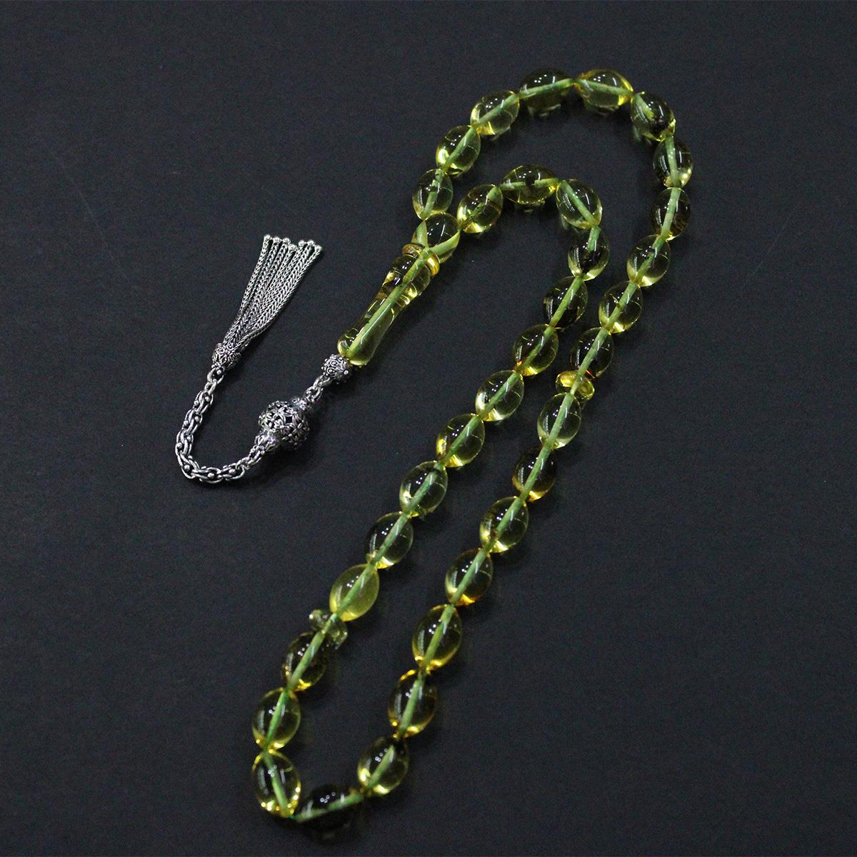 Kaliningrad Toprak Fosilli Beyzi Damla Kehribar 8,5*12.5 (mm)