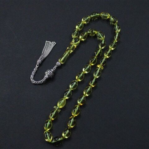 Kaliningrad Toprak Fosilli Beyzi Damla Kehribar 8,5*12.5 (mm)