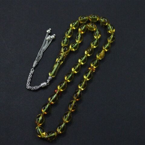 Kaliningrad Toprak Fosilli Beyzi Damla Kehribar 8.3*12,5 (mm)