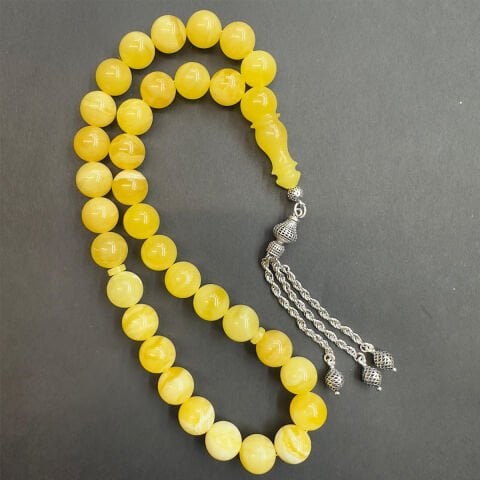 Kaliningrad Damla Kehribar Tespih Küre 12 (mm)