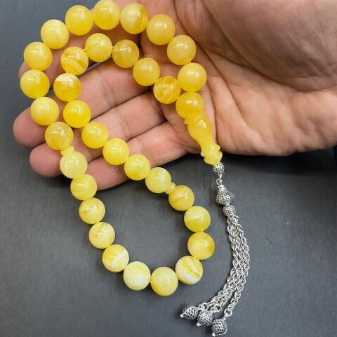 Kaliningrad Damla Kehribar Tespih Küre 12 (mm)