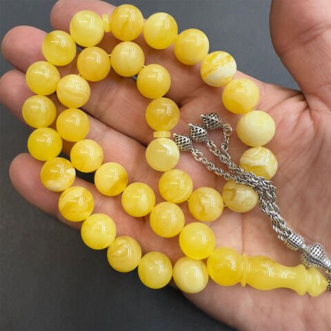 Kaliningrad Damla Kehribar Tespih Küre 12 (mm)