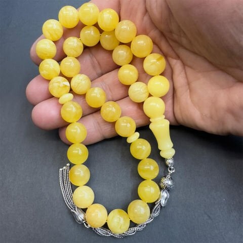 Kaliningrad Damla Kehribar Küre Tespih 11,5 (mm)