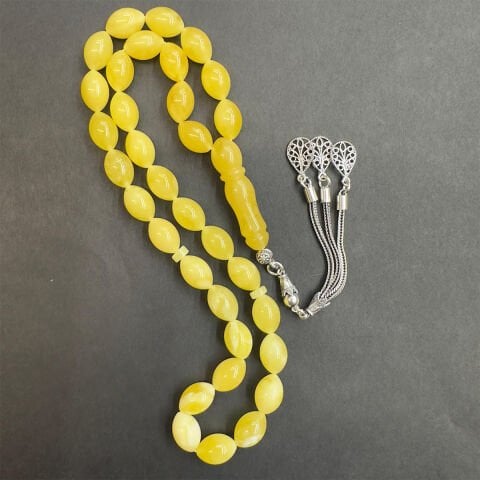 Kaliningrad Damla Kehribar Beyzi Tespih 8*12 (mm)