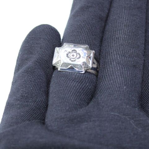 Antika Savatlı Unisex Gümüş Yüzük Model No - 20