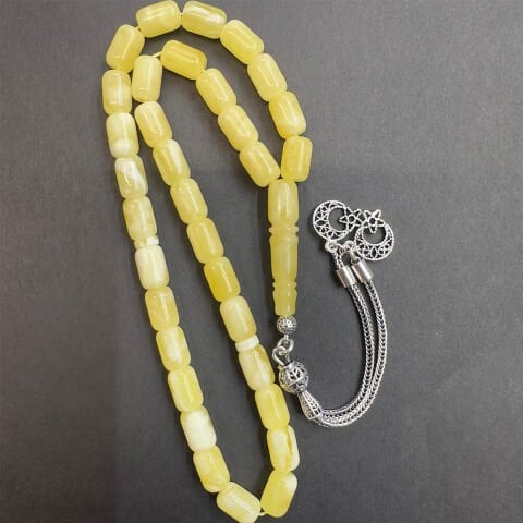 Akça Kaliningrad Damla Kehribar Kapsül Tespih 6*9 (mm)