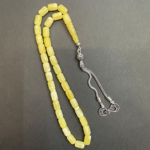 Akça Kaliningrad Damla Kehribar Kapsül Tespih 6*9 (mm)