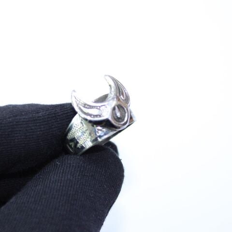 Antika Savatlı Unisex Gümüş Yüzük Model No - 22