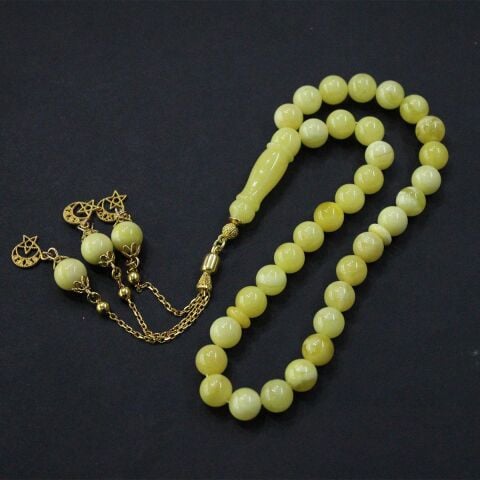 Akça Kaliningrad Damla Kehribar Tespih 9 (mm)