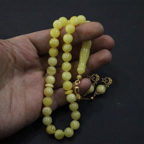 Akça Kaliningrad Damla Kehribar Tespih 9 (mm)