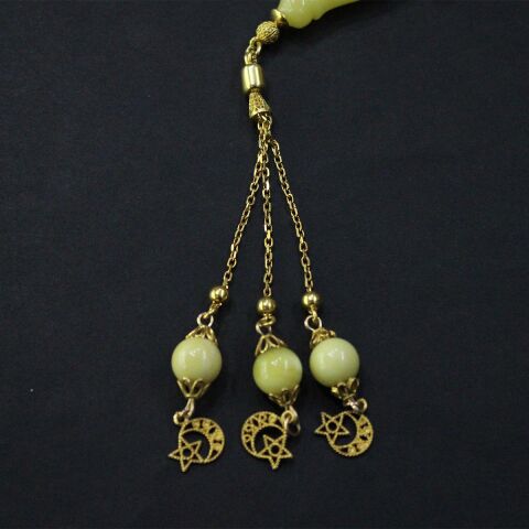 Akça Kaliningrad Damla Kehribar Tespih 9 (mm)