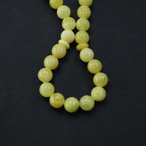 Akça Kaliningrad Damla Kehribar Tespih 9 (mm)