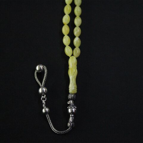 45 lik Kaliningrad Damla Kehribar Beyzi Tespih 5*8 (mm)