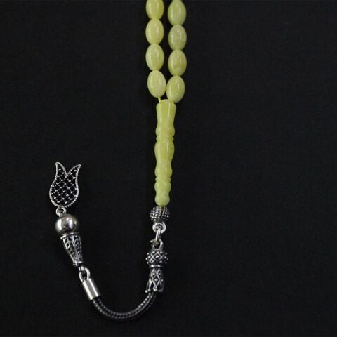 Kaliningrad Damla Kehribar Beyzi Tespih 5*8 (mm)