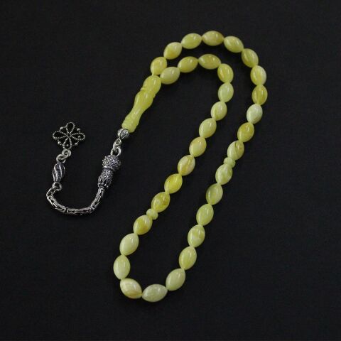 Kaliningrad Damla Kehribar Beyzi Tespih 6*9,5 (mm)