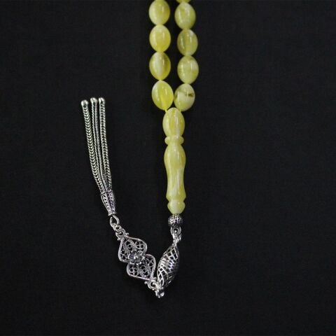 Kaliningrad Damla Kehribar Beyzi Tespih 6,5*9,5 (mm)