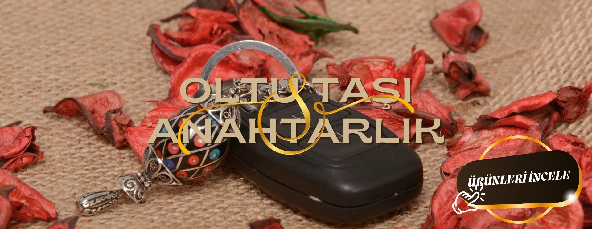 Oltu Taşı Anahtarlık